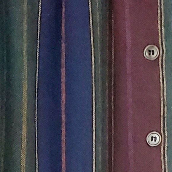 Vintage ILGWU Union Made Striped Skirt - Picture 2 of 8